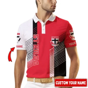 St Kilda AFL Polo Shirt AFL11121024030, Gift For Fan St Kilda