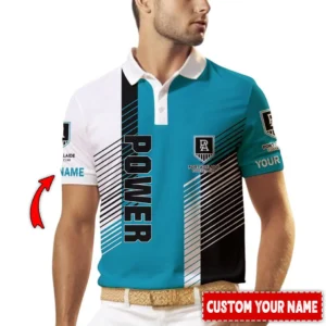 Port Adelaide AFL Polo Shirt AFL11121024036, Gift For Fan Port Adelaide