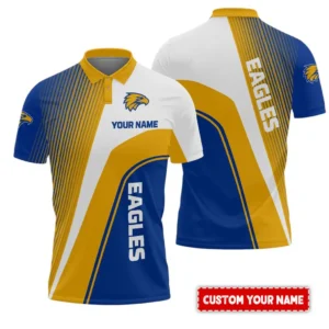 West Coast Eagles AFL Polo Shirt AFL11121024040, Gift For Fan West Coast Eagles
