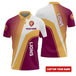 Brisbane Lions AFL Polo Shirt AFL11121024044, Gift For Fan Brisbane Lions