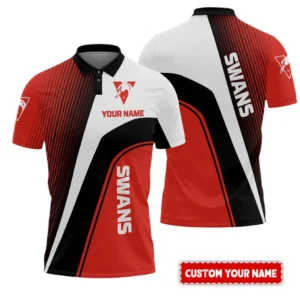 Sydney Swans AFL Polo Shirt AFL11121024045, Gift For Fan Sydney Swans