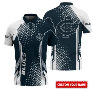 Carlton AFL Polo Shirt AFL11121024055, Gift For Fan Carlton