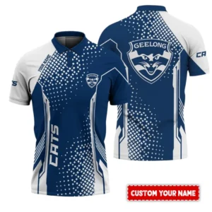 Geelong Cats AFL Polo Shirt AFL11121024068, Gift For Fan Geelong Cats