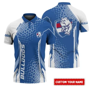 Western Bulldogs AFL Polo Shirt AFL11121024069, Gift For Fan Western Bulldogs