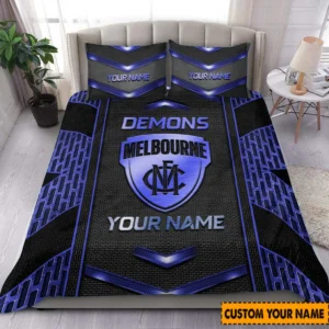 Melbourne Demons AFL Bedding Set AFL11121124000, Gift For Fan Melbourne Demons