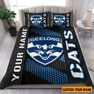Geelong Cats AFL Bedding Set AFL11121124004, Gift For Fan Geelong Cats