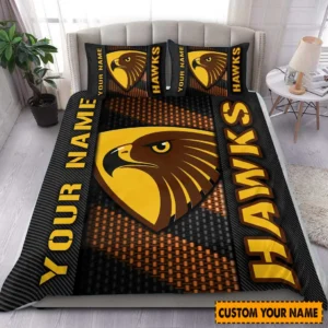 Hawthorn AFL Bedding Set AFL11121124006, Gift For Fan Hawthorn