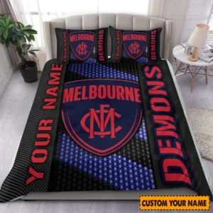 Melbourne Demons AFL Bedding Set AFL11121124010, Gift For Fan Melbourne Demons