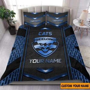 Geelong Cats AFL Bedding Set AFL11121124025, Gift For Fan Geelong Cats