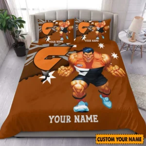 Gws Giants AFL Bedding Set AFL11121124052, Gift For Fan Gws Giants