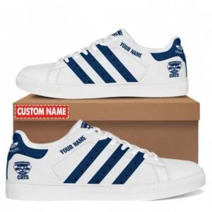 Geelong Cats AFL Skate Shoes AFL13121224006, Gift For Fan Geelong Cats
