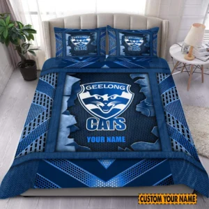 Geelong Cats AFL Bedding Set AFL13121224136, Gift For Fan Geelong Cats