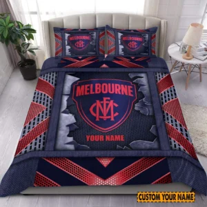 Melbourne Demons AFL Bedding Set AFL13121224143, Gift For Fan Melbourne Demons