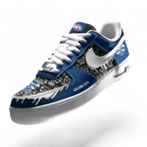 Geelong Cats AFL Air Low-Top Sneakers AFL13121224176, Gift For Fan Geelong Cats
