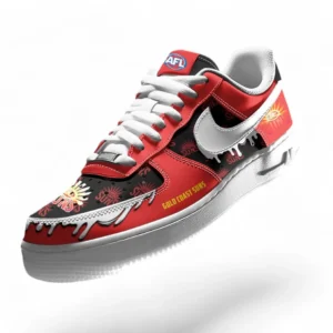Gold Coast Suns AFL Air Low-Top Sneakers AFL13121224177, Gift For Fan Gold Coast Suns