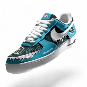 Port Adelaide AFL Air Low-Top Sneakers AFL13121224182, Gift For Fan Port Adelaide