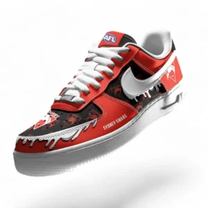 Sydney Swans AFL Air Low-Top Sneakers AFL13121224185, Gift For Fan Sydney Swans