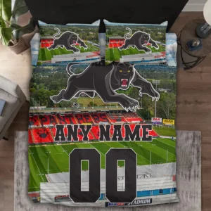 Penrith Panthers NRL Bedding Set NRL01121424017, Gift For Fan Penrith Panthers