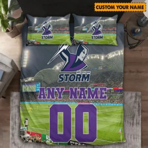 Melbourne Storm NRL Bedding Set NRL01121424019, Gift For Fan Melbourne Storm