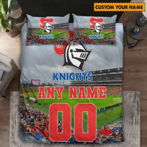 Newcastle Knights NRL Bedding Set NRL01121424023, Gift For Fan Newcastle Knights