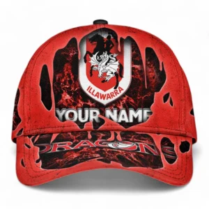 St George Illawarra Dragons NRL Classic Cap NRL01121424080, Gift For Fan St George Illawarra Dragons