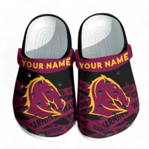 Brisbane Broncos NRL Crocs NRL01121424134, Gift For Fan Brisbane Broncos