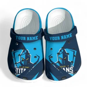 Gold Coast Titans NRL Crocs NRL01121424158, Gift For Fan Gold Coast Titans