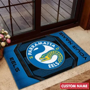 Parramatta Eels NRL Doormat NRL01121424210, Gift For Fan Parramatta Eels