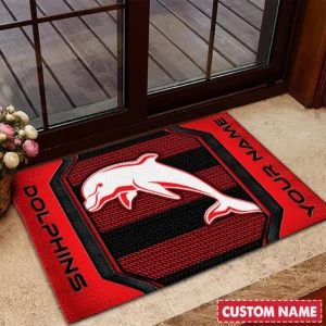 Redcliffe Dolphins NRL Doormat NRL01121424212, Gift For Fan Redcliffe Dolphins