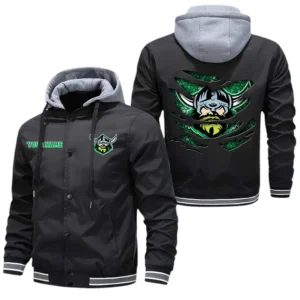 Canberra Raiders NRL Hooded Winbreaker Jacket NRL01121424251, Gift For Fan Canberra Raiders