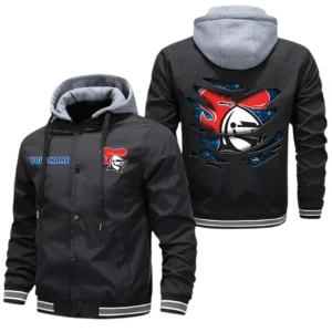 Newcastle Knights NRL Hooded Winbreaker Jacket NRL01121424258, Gift For Fan Newcastle Knights