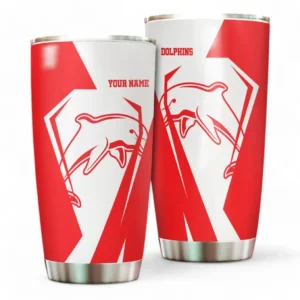 Redcliffe Dolphins NRL Tumbler 20oz NRL01121424312, Gift For Fan Redcliffe Dolphins