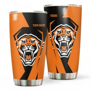 Wests Tigers NRL Tumbler 20oz NRL01121424316, Gift For Fan Wests Tigers