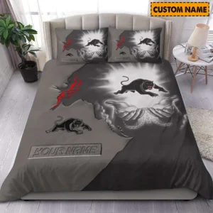 Penrith Panthers NRL Bedding Set NRL02121624014, Gift For Fan Penrith Panthers