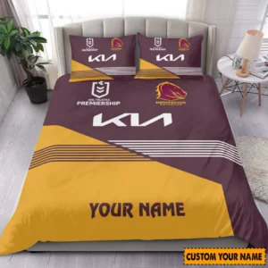 Brisbane Broncos NRL Bedding Set NRL02121624029, Gift For Fan Brisbane Broncos