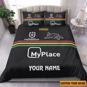 Penrith Panthers NRL Bedding Set NRL02121624032, Gift For Fan Penrith Panthers