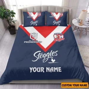Sydney Roosters NRL Bedding Set NRL02121624033, Gift For Fan Sydney Roosters