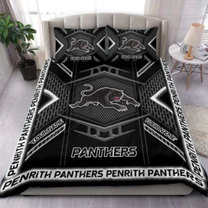 Penrith Panthers NRL Bedding Set NRL02121624048, Gift For Fan Penrith Panthers