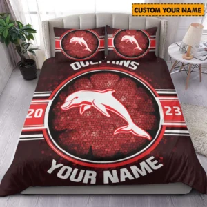 Redcliffe Dolphins NRL Bedding Set NRL02121624073, Gift For Fan Redcliffe Dolphins