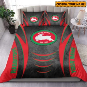 South Sydney Rabbitohs NRL Bedding Set NRL02121624093, Gift For Fan South Sydney Rabbitohs