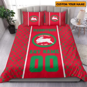 South Sydney Rabbitohs NRL Bedding Set NRL02121624107, Gift For Fan South Sydney Rabbitohs