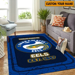 Parramatta Eels NRL Rug NRL02121624303, Gift For Fan Parramatta Eels