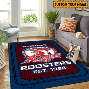 Sydney Roosters NRL Rug NRL02121624304, Gift For Fan Sydney Roosters