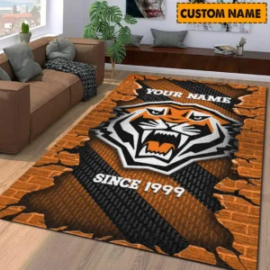 Wests Tigers NRL Rug NRL02121624326, Gift For Fan Wests Tigers