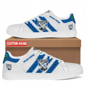 Canterbury-Bankstown Bulldogs NRL Skate Shoes NRL02121624642, Gift For Fan Canterbury-Bankstown Bulldogs