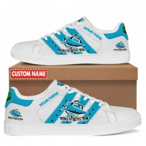 Cronulla Sharks NRL Skate Shoes NRL02121624643, Gift For Fan Cronulla Sharks