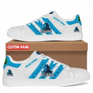 Gold Coast Titans NRL Skate Shoes NRL02121624644, Gift For Fan Gold Coast Titans