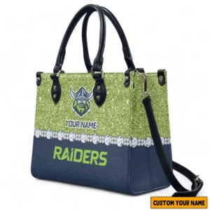 Canberra Raiders NRL Leather Handbag NRL02121724001, Gift For Fan Canberra Raiders