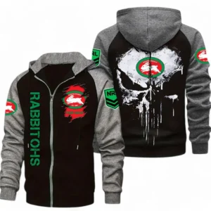 South Sydney Rabbitohs NRL Zipper Hoodie NRL05122024063, Gift For Fan South Sydney Rabbitohs