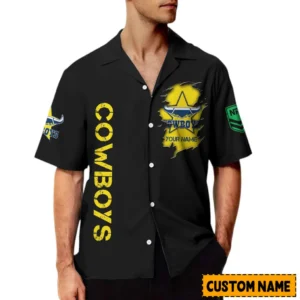 North Queensland Cowboys NRL Hawaiian Shirt NRL05122024150, Gift For Fan North Queensland Cowboys